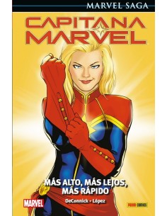 Marvel Saga. Capitana Marvel 04. Más alto, más lejos, más rápido