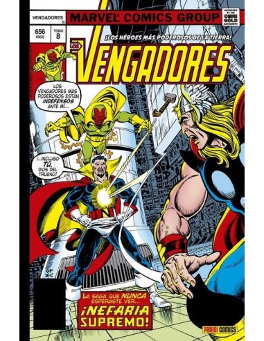 Marvel Gold. Los Vengadores 08. Nefaria Supremo