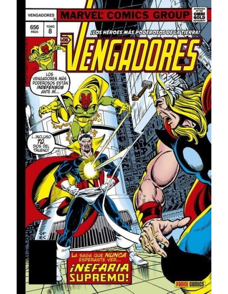 Marvel Gold. Los Vengadores 08. Nefaria Supremo