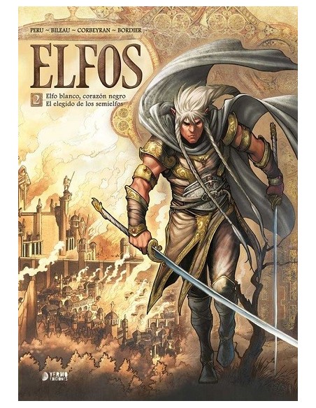 Elfos 02. Elfo blanco, corazón negro / El elegido de los semielfos