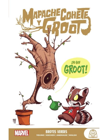 Marvel Young Adults. Mapache Cohete y Groot 01
