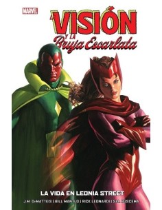 100% Marvel HC. La Visión y la Bruja Escarlata: La vida en Leonia Street
