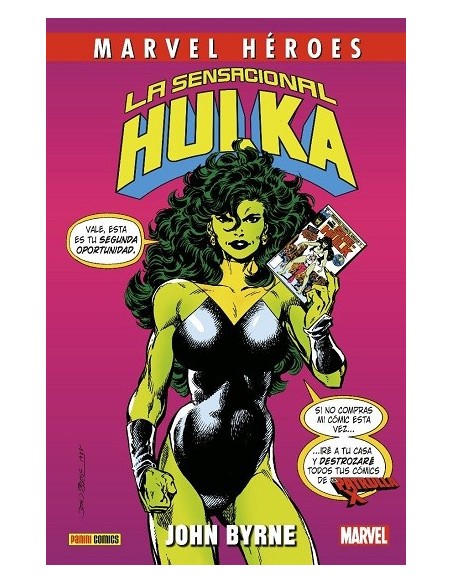 Marvel Héroes. La Sensacional Hulka de John Byrne