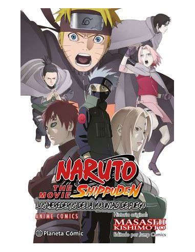 Naruto Shippuden Anime Comic Los Herederos de la Voluntad de Fuego