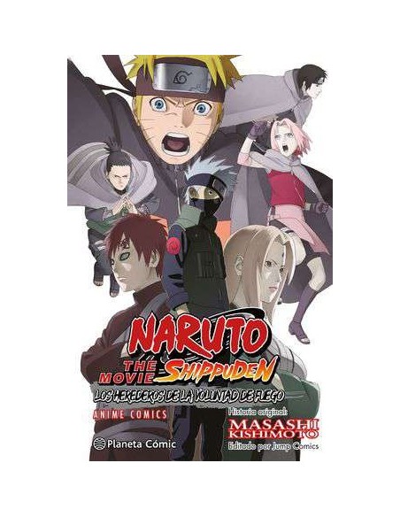 Naruto Shippuden Anime Comic Los Herederos de la Voluntad de Fuego