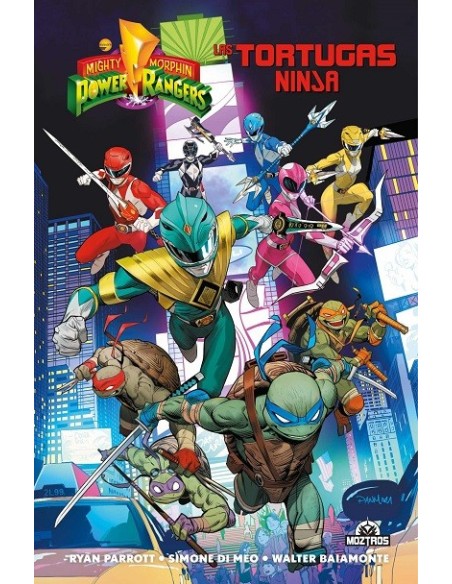 MMPR vs Las Tortugas Ninja 01