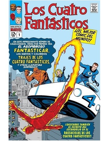Biblioteca Marvel. Los Cuatro Fantásticos 01 - 1961-62