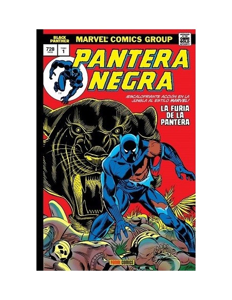 Marvel Gold. Pantera Negra 01 La furia de la Pantera