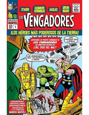 Biblioteca Marvel 12. Los Vengadores 01. 1963-64