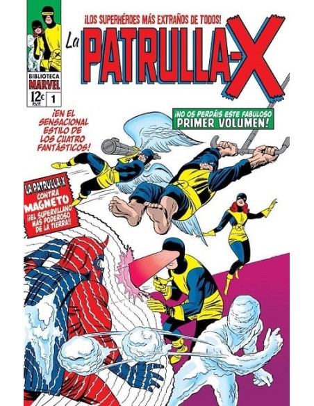 Biblioteca Marvel 13. La Patrulla-X 01. 1963-64