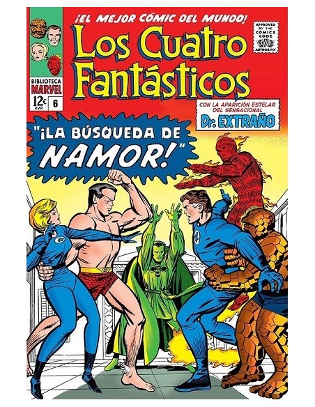 Biblioteca Marvel 19. Los 4 Fantásticos 06. 1964