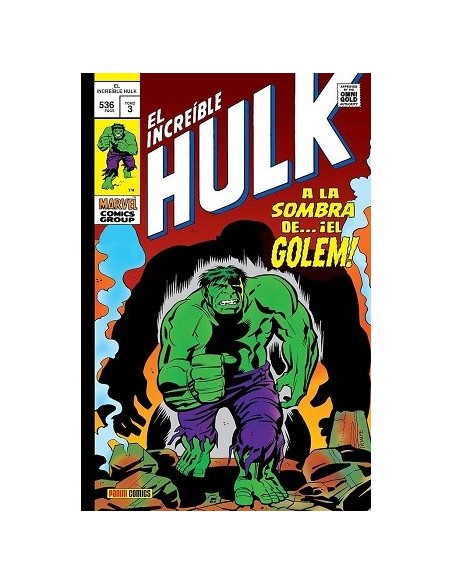Marvel Gold. El Increible Hulk 03. A la sombra de... ¡El Gólem!