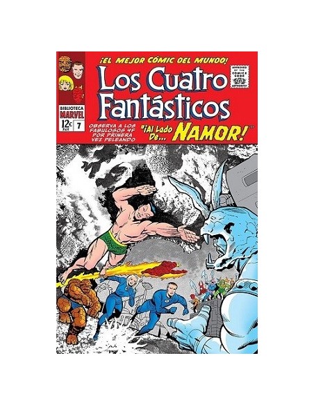 Biblioteca Marvel 27. Los 4 Fantásticos 07