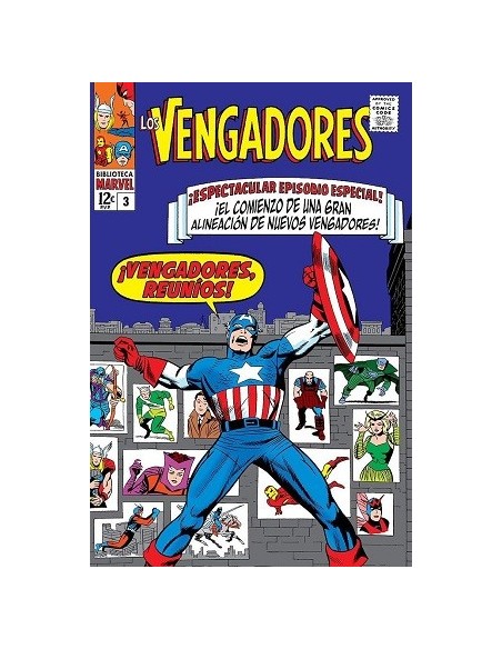 Biblioteca Marvel 29. Los Vengadores 03