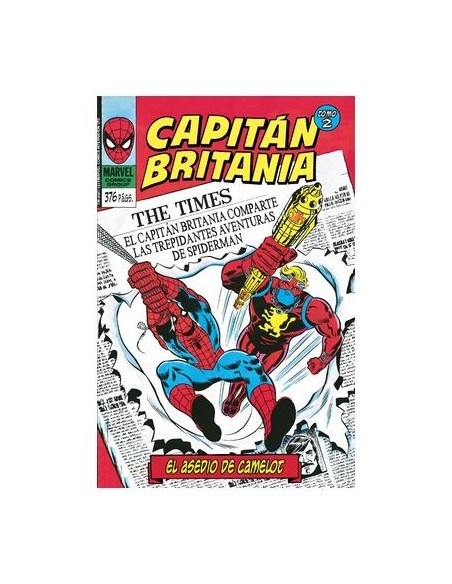 Marvel Limited Edition. Capitán Britania. El Asedio de Camelot