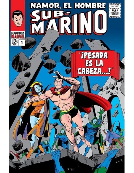Biblioteca Marvel 34. Namor, el Hombre Submarino 01.1965-66