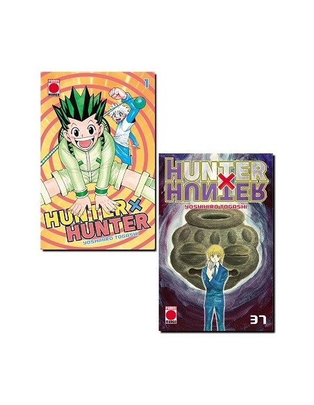 Hunter x Hunter 01 (portada alternativa) + Hunter x Hunter 37 (portada alternativa)