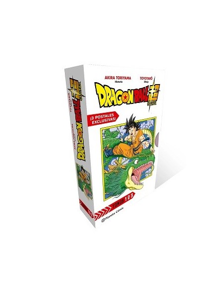 Shonen Starter Set Dragon Ball Super nº 1+2+3 + postales