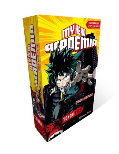 Shonen Starter Set My Hero Academia nº 1+2+3 + postales