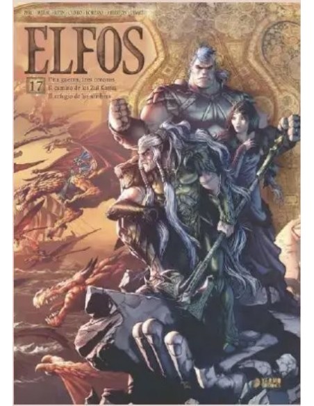Elfos 17. Una guerra, Tres coronas / El camino de los Zul Kassai / El refugio de las sombras