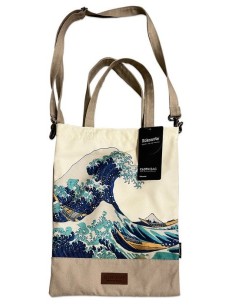 Bolso de tela Hokusai Kokonote