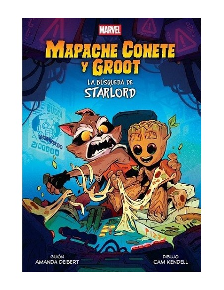 Marvel Scholastic. Mapache Cohete y Groot: La búsqueda de StarLord