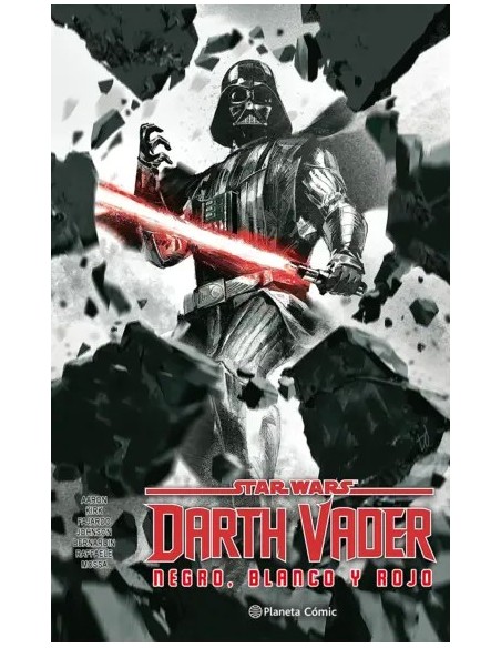 Star Wars Darth Vader: Blanco, negro y rojo