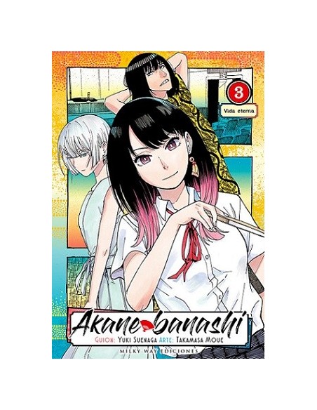 Akane Banashi 03 + tarjeta de personaje