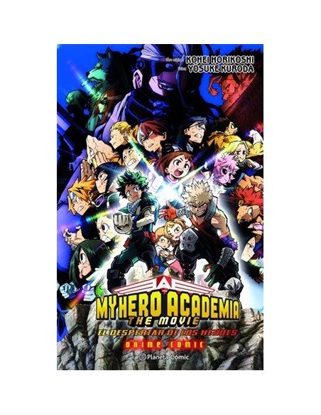 My Hero Academia: El Despertar de los héroes Anime comic