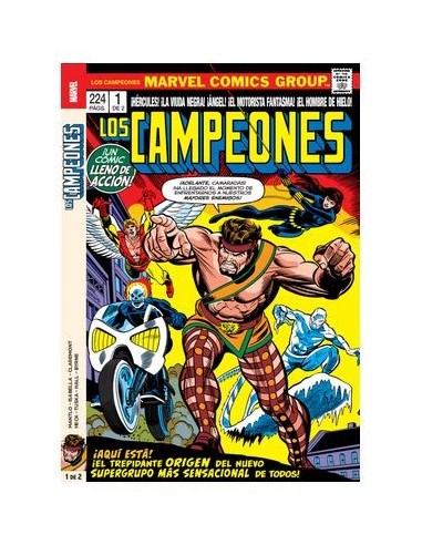 Marvel Limited Edition. TPB Campeones 01 de 2