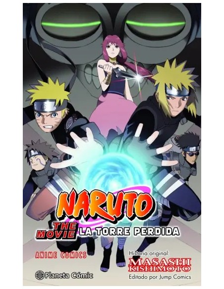 Naruto Shippuden Anime Comic La Torre Perdida