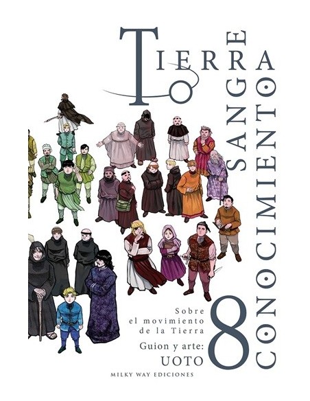 Tierra, sangre, conocimiento 08 + sobrecubierta reversible