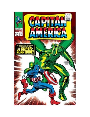 Biblioteca Marvel 62. Capitán América 03. 1966-67 (relanzamiento)