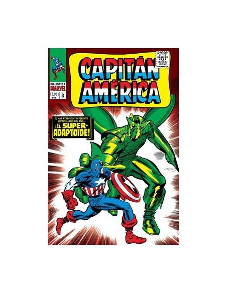 Biblioteca Marvel 62. Capitán América 03. 1966-67 (relanzamiento)