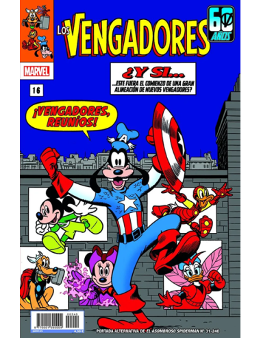 El Asombroso Spiderman 31/ 240 (Portada Alternativa Disney - What if? Los Vengadores)