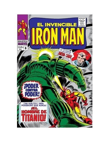 Biblioteca Marvel 66. El Invencible Iron Man 06. 1967-68