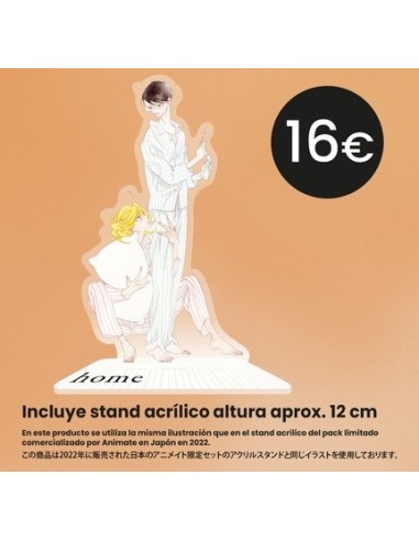 Home + stand acrílico