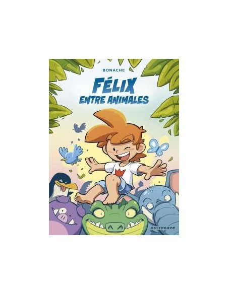 Félix entre animales