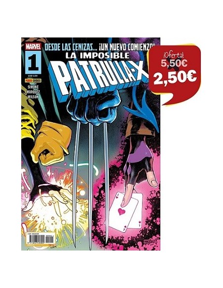 La Imposible Patrulla-X 01