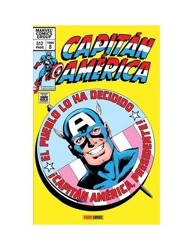 Marvel Gold. Capitán América 08