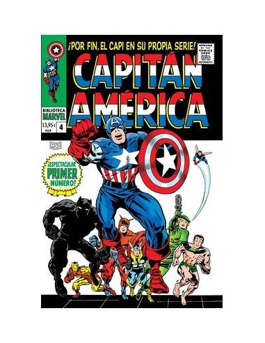 Biblioteca Marvel 80. Capitán América 04. 1967-68