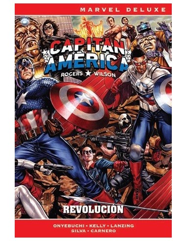 Marvel Deluxe. Rogers / Wilson: Capitán América 01