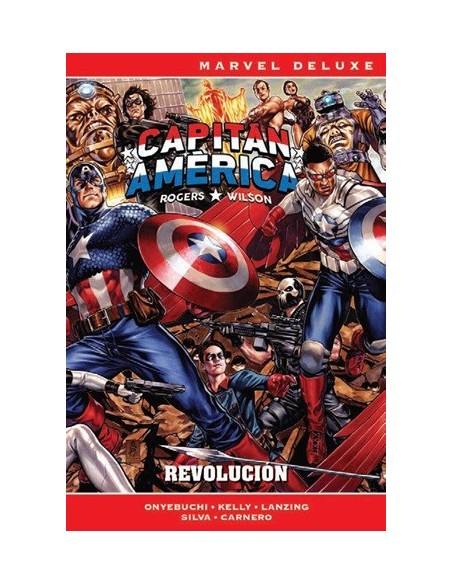 Marvel Deluxe. Rogers / Wilson: Capitán América 01