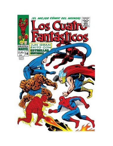 Biblioteca Marvel 83. Los Cuatro Fantásticos 14. 1967-68