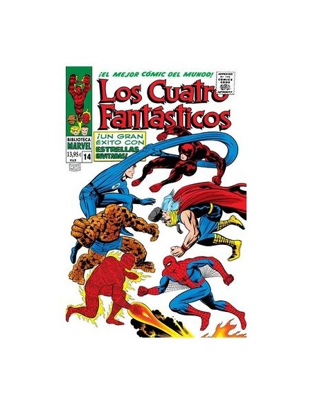 Biblioteca Marvel 83. Los Cuatro Fantásticos 14. 1967-68