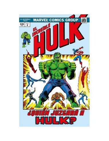 Marvel Gold. El Increíble Hulk 04. ¿Quién juzgará a Hulk?