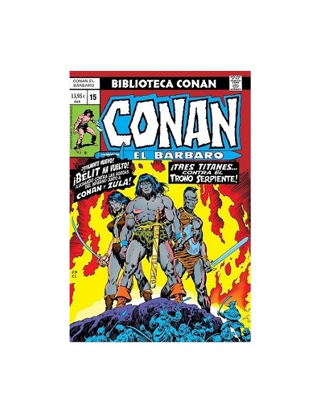 Biblioteca Conan. Conan el Bárbaro 15