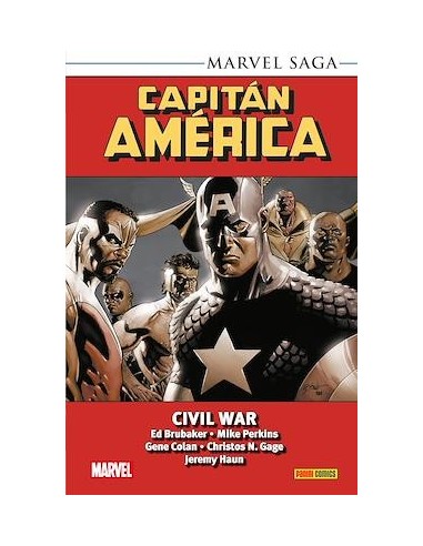 Marvel Saga TPB. Capitán América 04 - Civil War