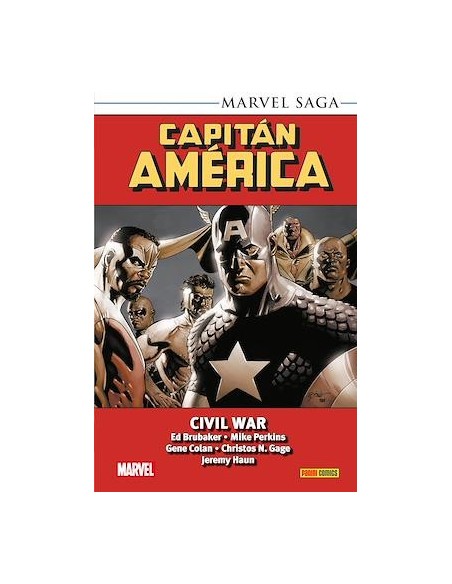 Marvel Saga TPB. Capitán América 04 - Civil War