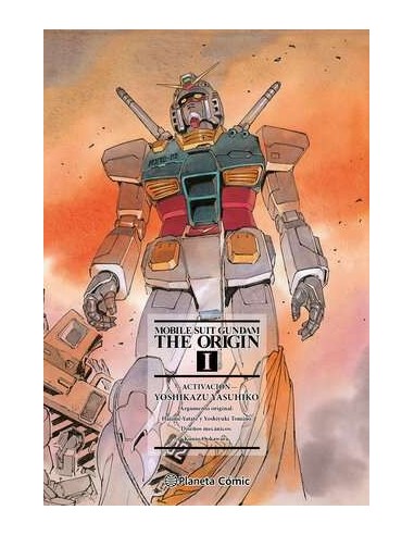 Gundam the Origin 01 + postal de regalo